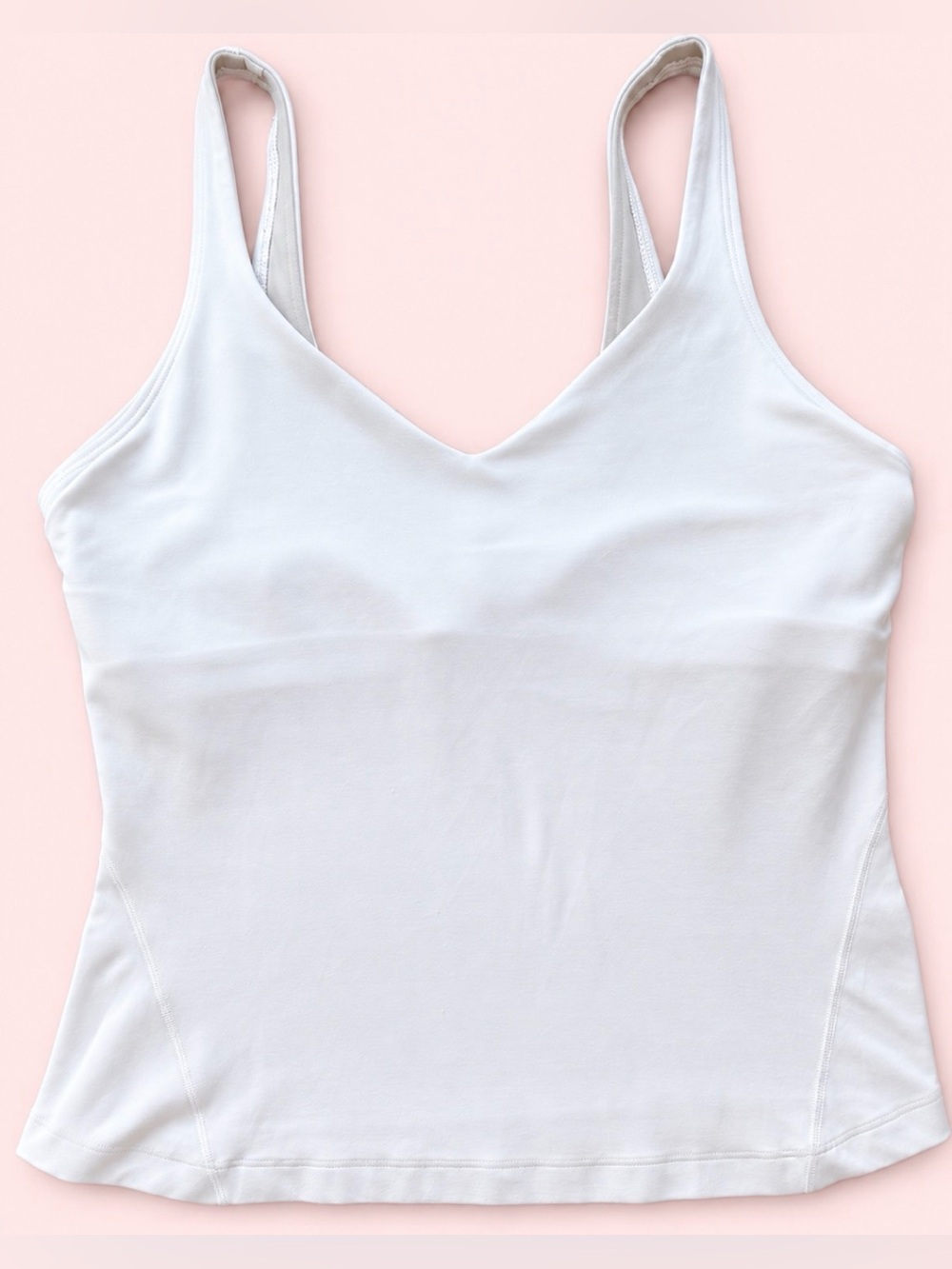 Lululemon white tank top, women’s size XS.